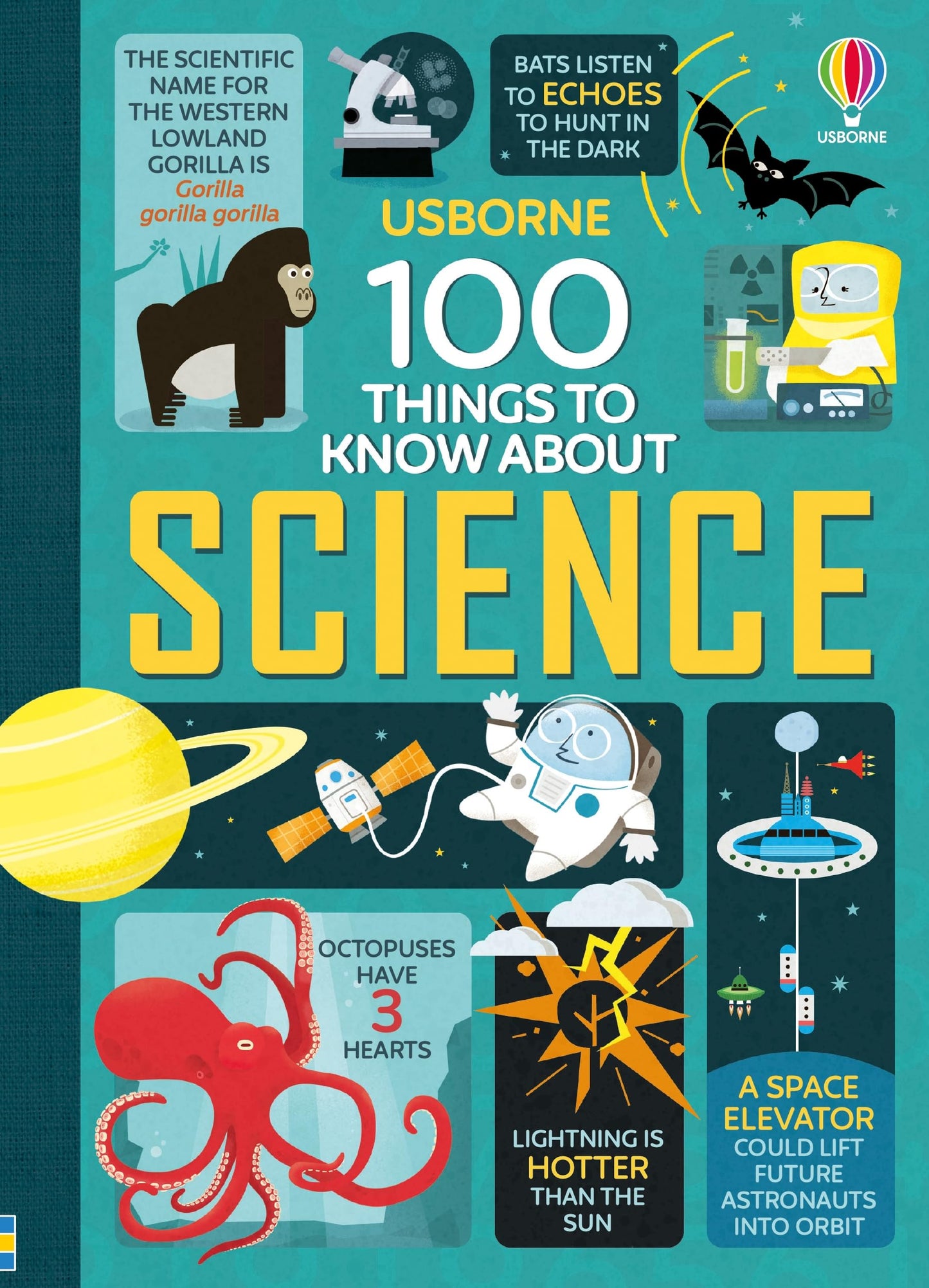 100 Things to Know About Science: A Colorful Journey Through 100 Amazing Science Facts for Kids- Hardcover