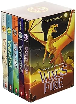 Wings of Fire Boxset, Books 1-5 (Wings of Fire) Paperback