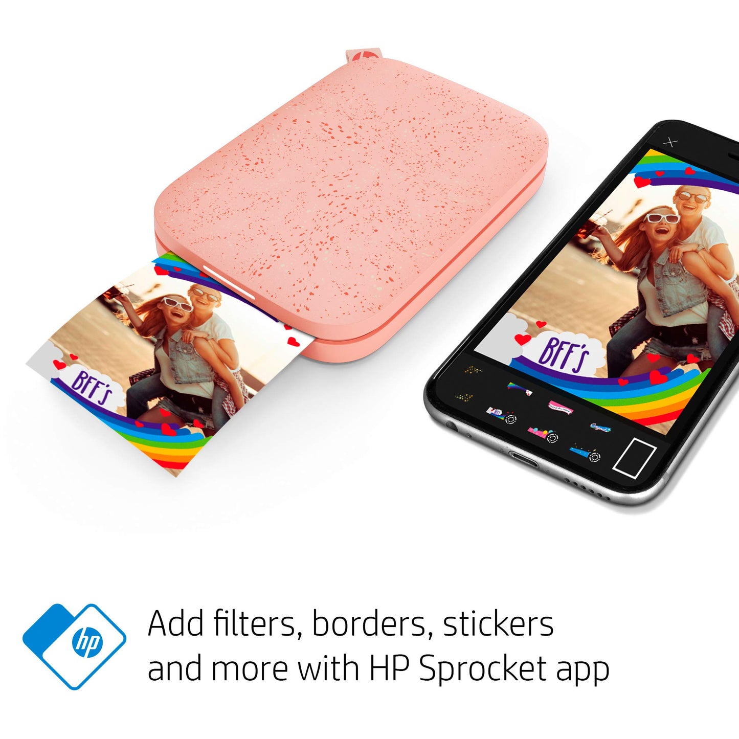 HP Sprocket 2x3" Instant Smartphone Photo Printer