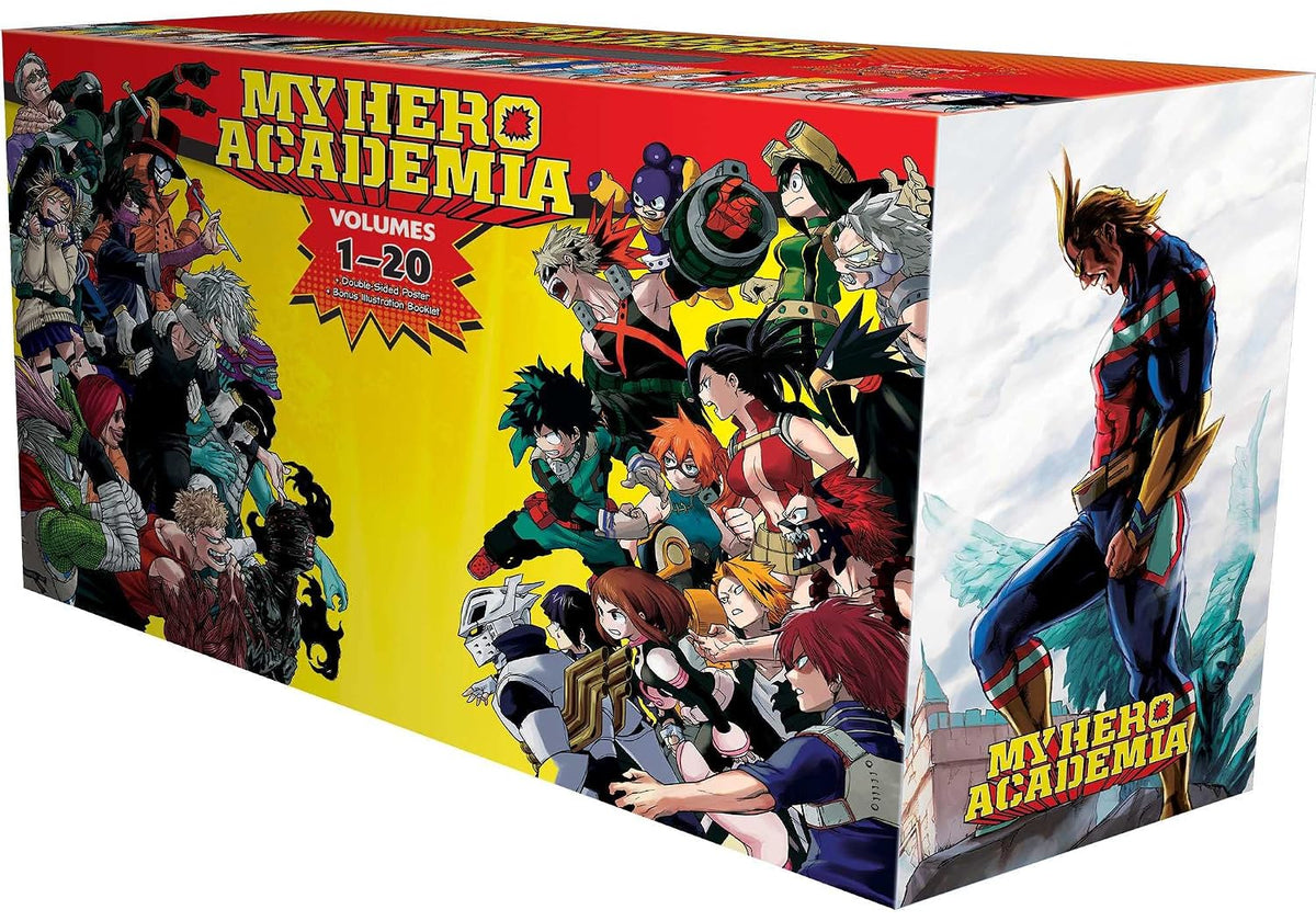 My Hero Academia Box Set 1: Includes volumes 1-20 with premium- paperback
