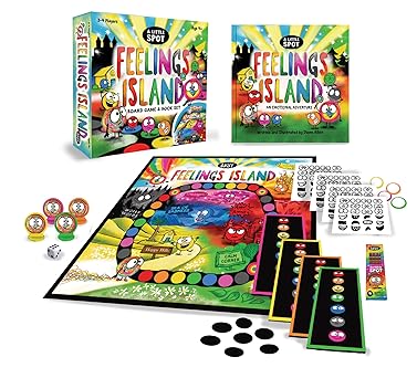 A Little SPOT Feelings Island Board Game and Book Set- Hardcover