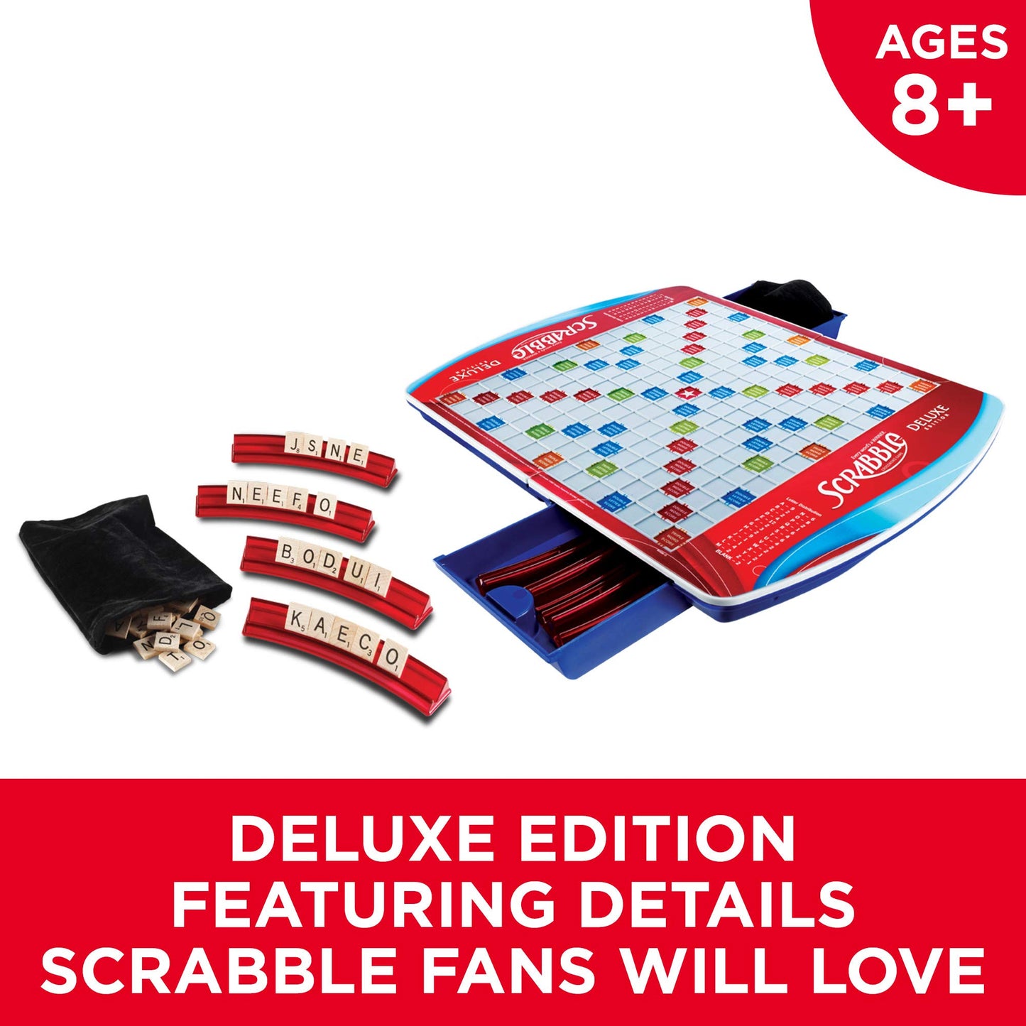Scrabble Deluxe Edition Board Game