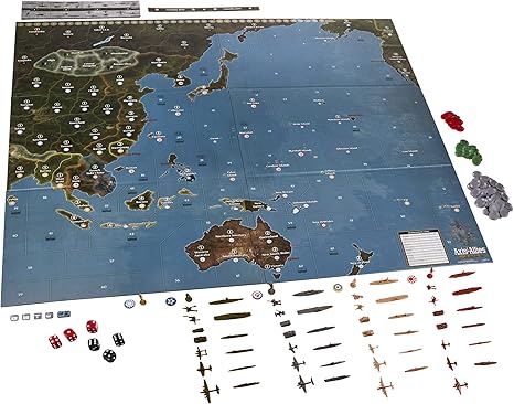 Avalon Hill Axis & Allies Pacific 1940 Second Edition WWII Strategy Board Game