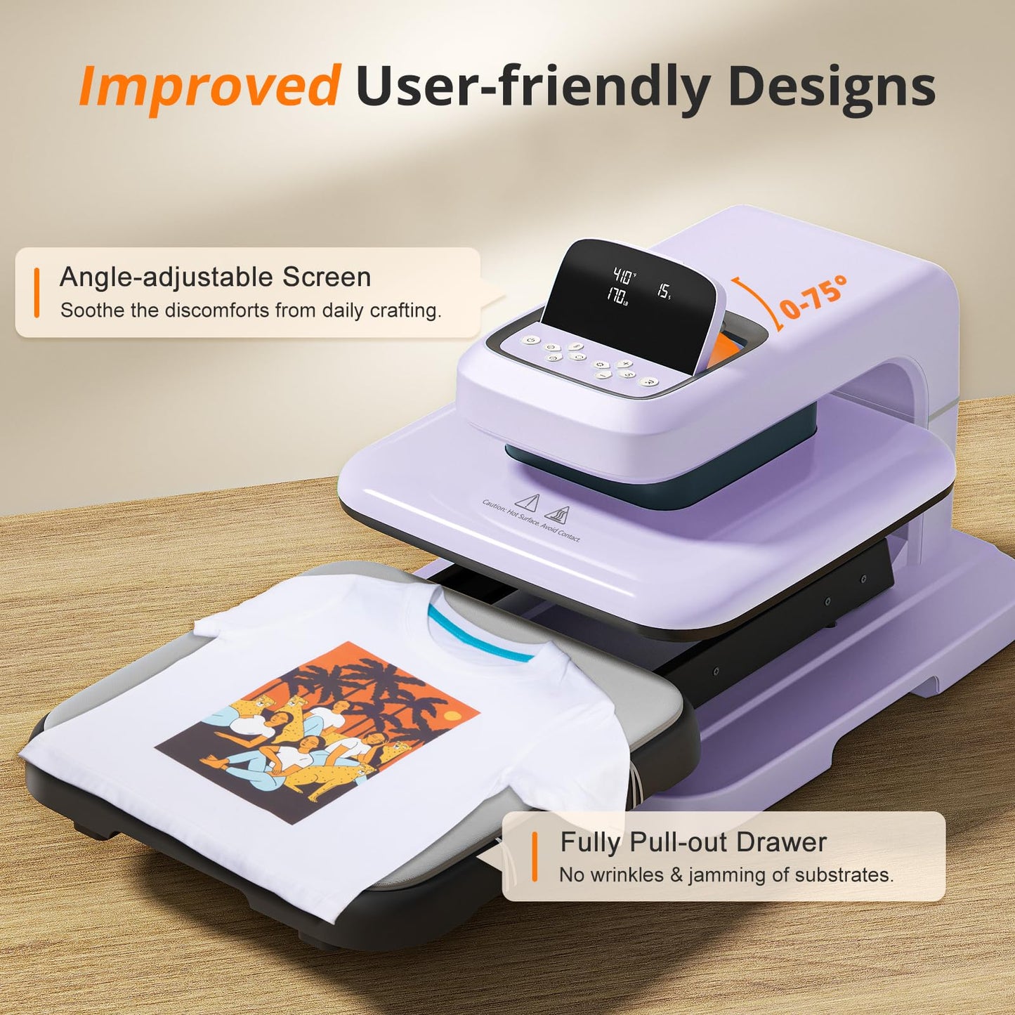HTVRONT Auto Heat Press 2