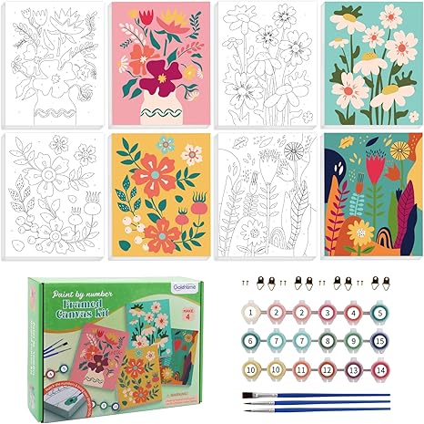 Paint by Numbers- Flowers