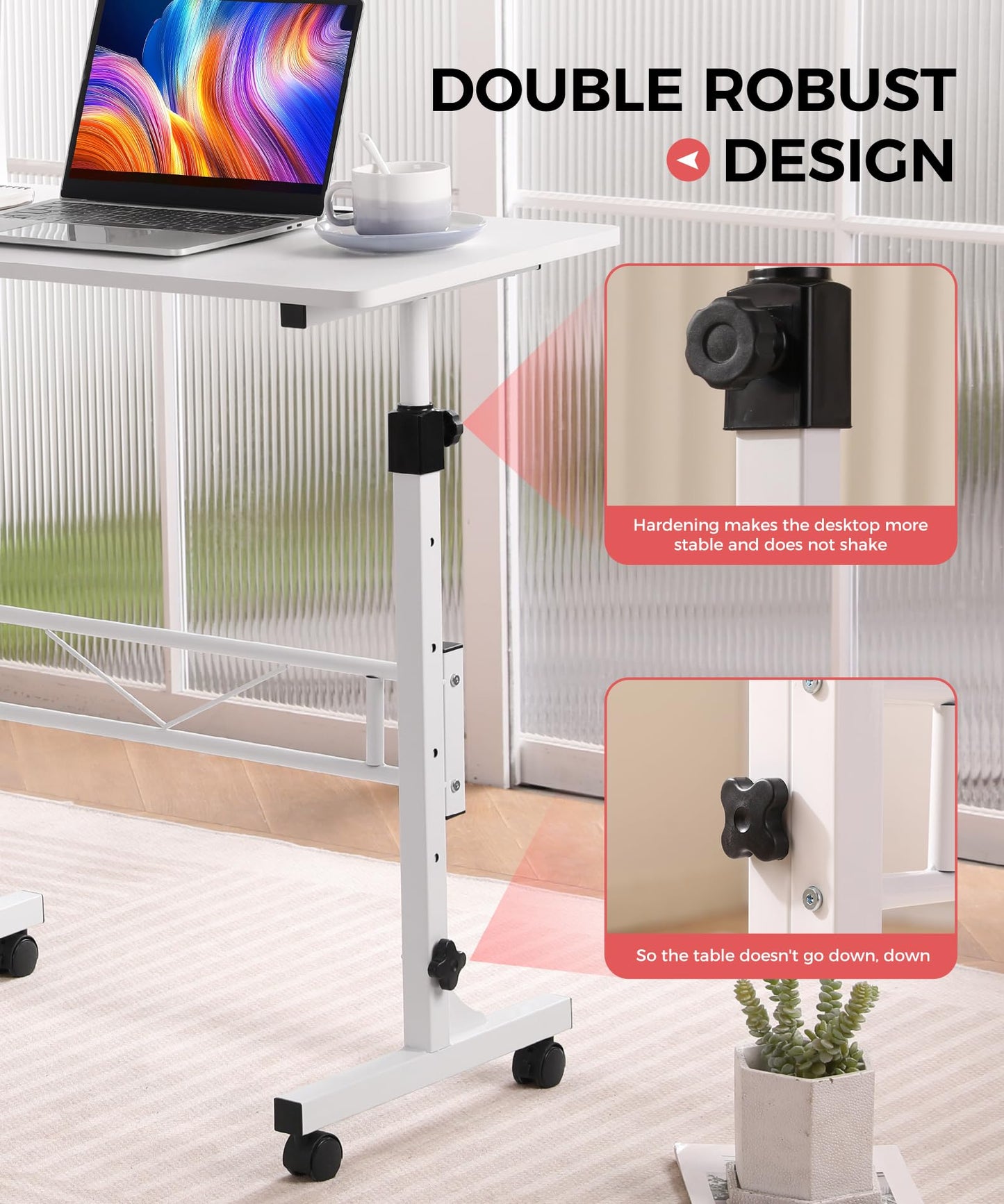 Portable Standing Desk Adjustable Height