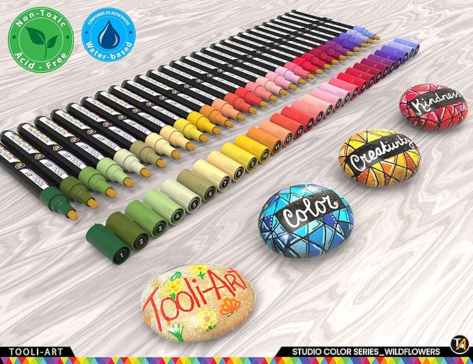 Tooli-Art- Wildflower M - Acrylic Paint Pens