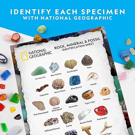 National Geographic Rock Collection Box- Ultimate rock