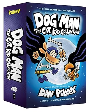Dog Man: The Cat Kid Collection: From the Creator of Captain Underpants (Dog Man #4-6 Box Set) Hardcover
