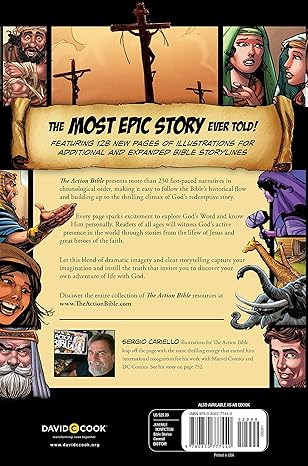 The Action Bible: God's Redemptive Story- hardcover