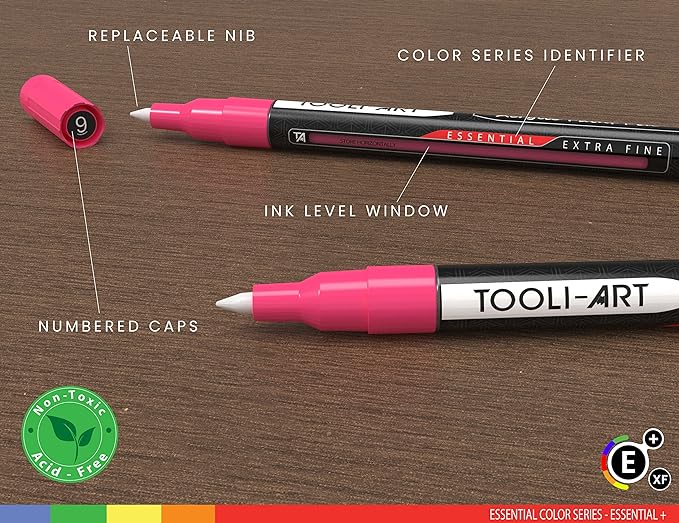 Tooli-Art- ESSENTIAL XF - Acrylic Paint Pens
