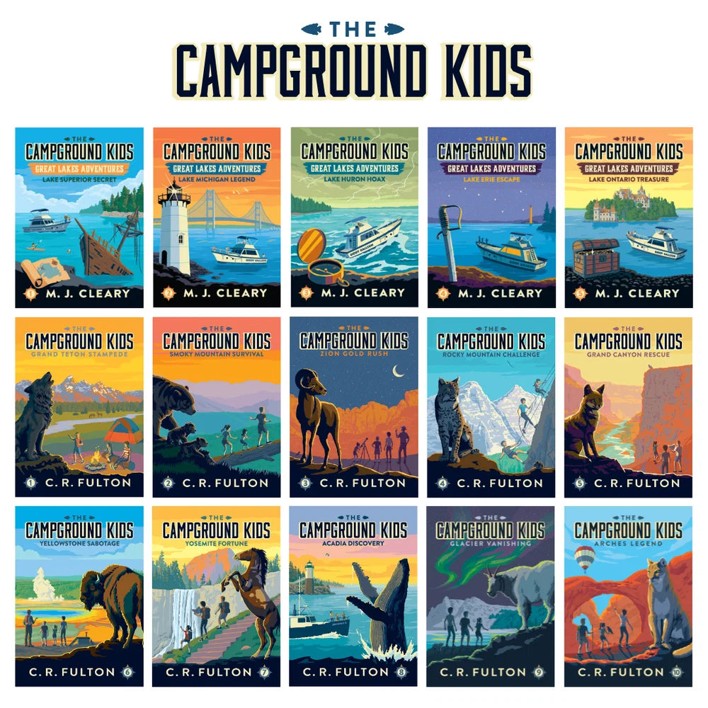 The Campground Kids: National Park & Great Lakes Adventure Pack