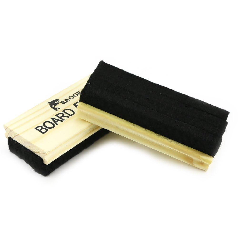 TKOnline 3 Pack Premium Wool Felt Chalkboard Eraser