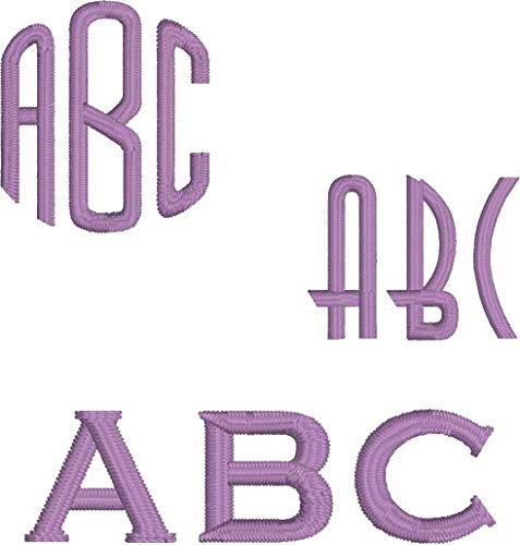 Embrilliance Font Collection 1 Embroidery Software for Mac & PC