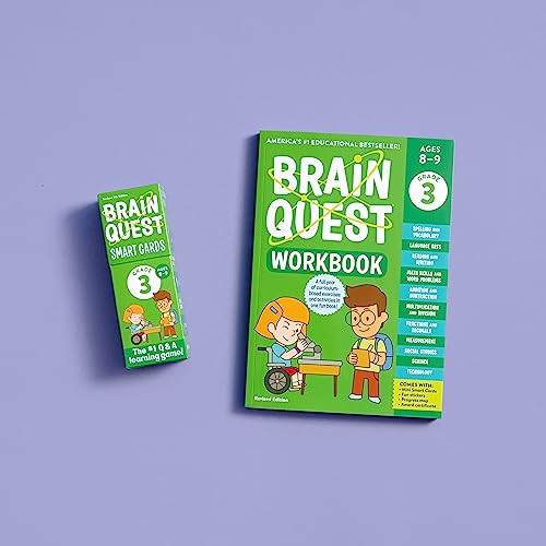 Brain Quest 3rd Grade Smart Cards Revised 5th Edition (Brain Quest Smart Cards)