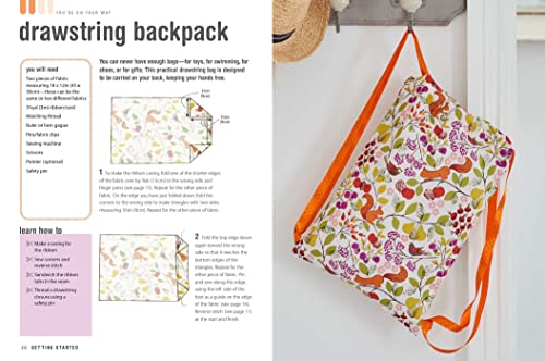 Sewing Machine Basics for Children: A fun step-by-step guide to machine sewing