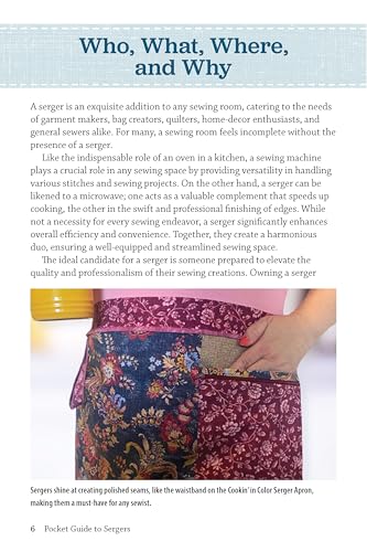 Pocket Guide to Sergers: Use Your Machine with Confidence (Landauer)