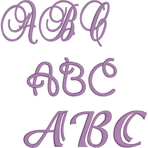 Embrilliance Font Collection 1 Embroidery Software for Mac & PC