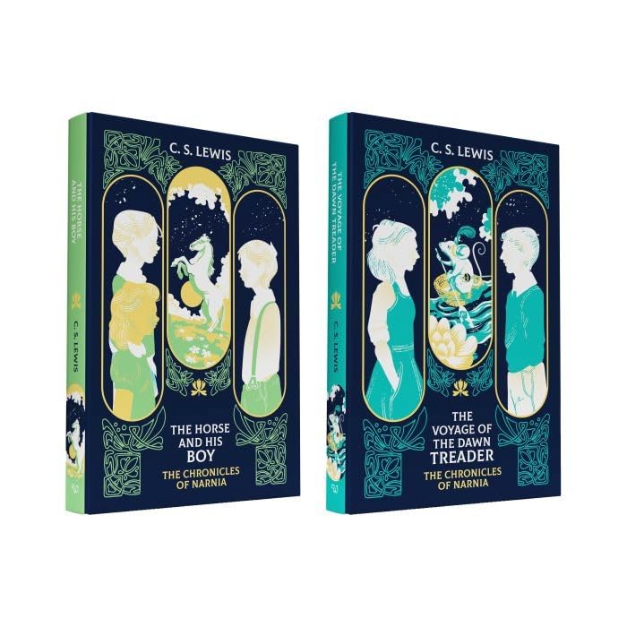 The Chronicles of Narnia 7 Books Collection Box Set By C S Lewis (The Magician's Nephew, The Lion the Witch and the Wardrobe, The Horse and His Boy,Prince Caspian, Voyage of the Dawn Treader & More)- hardcover