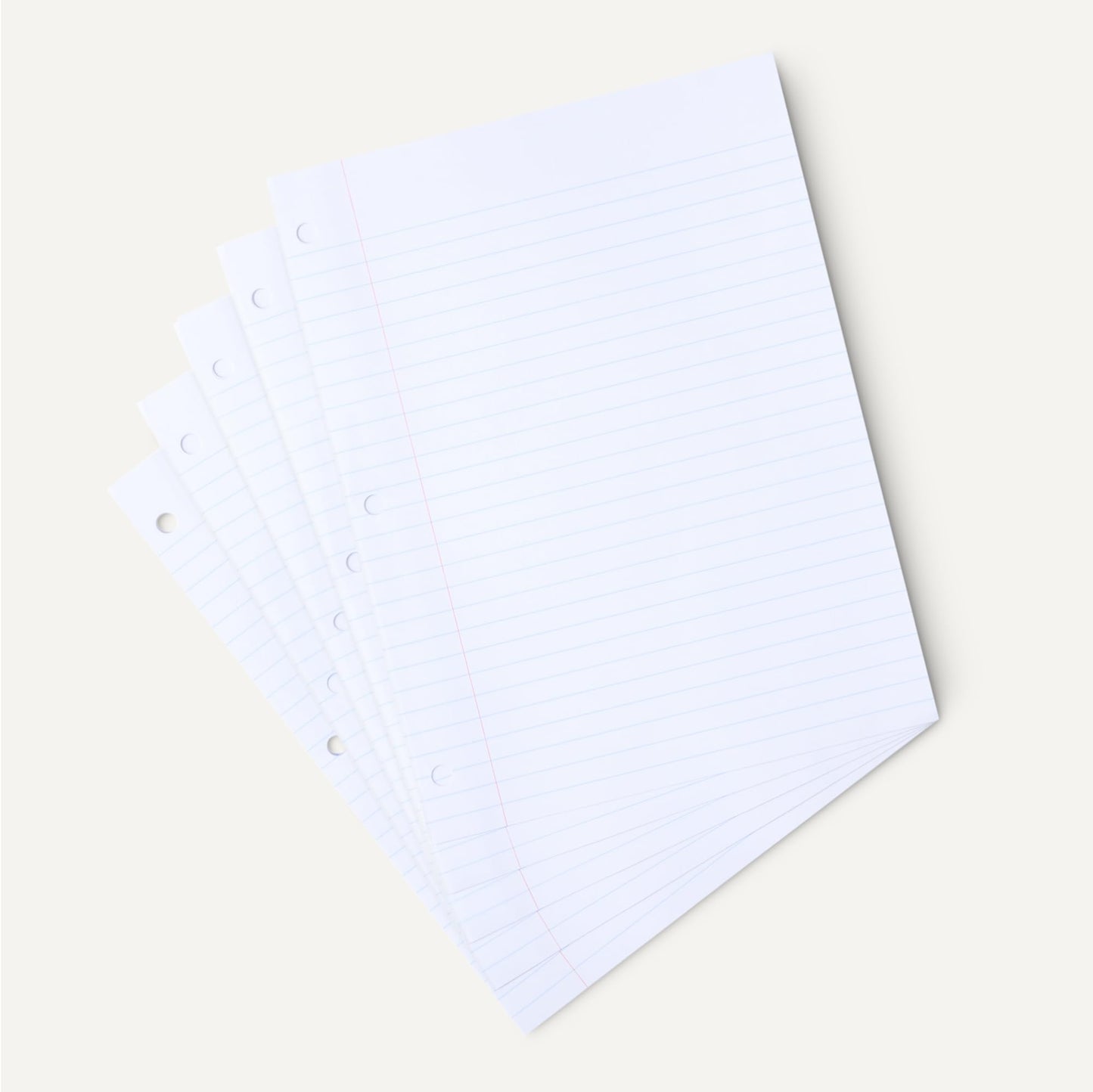 Loose Leaf Paper, Wide Ruled Reinforced Binder Paper, 150 Sheets