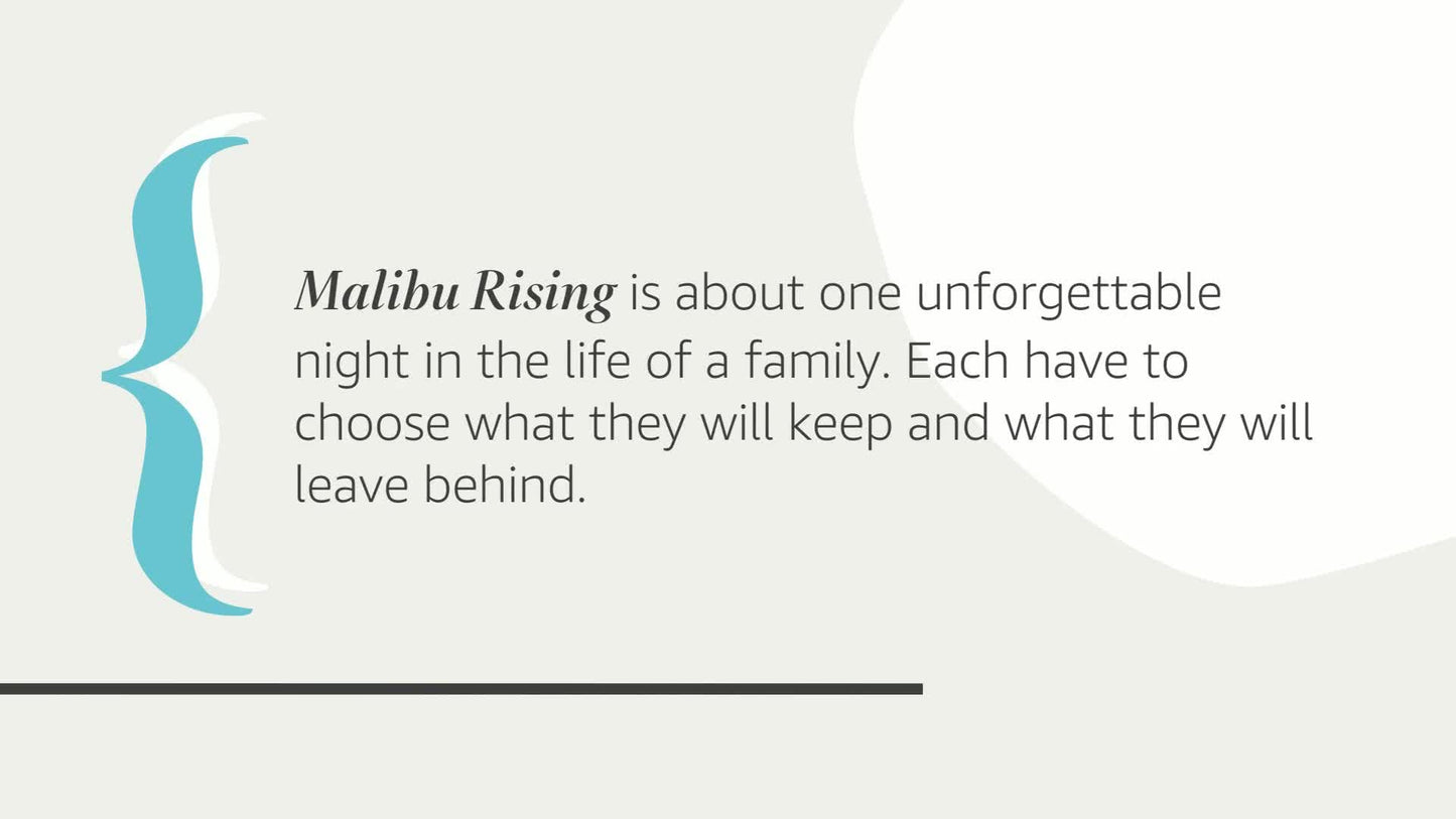Malibu Rising: A Read with Jenna Pick: A Novel- HC