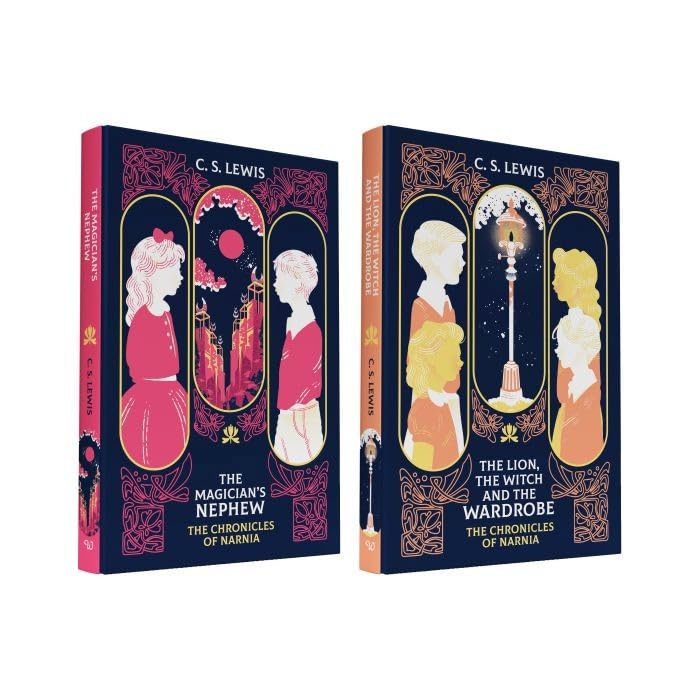 The Chronicles of Narnia 7 Books Collection Box Set By C S Lewis (The Magician's Nephew, The Lion the Witch and the Wardrobe, The Horse and His Boy,Prince Caspian, Voyage of the Dawn Treader & More)- hardcover