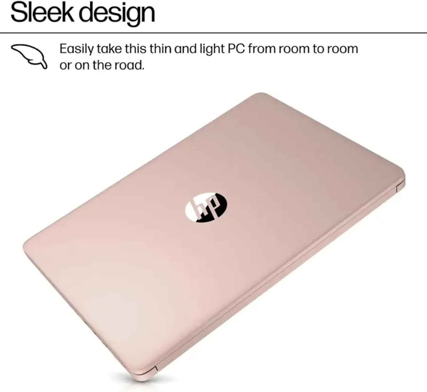 HP New Everyday Laptop • 2026 Edition • Microsoft Office 365 Included • Intel N150 CPU • 128GB SSD