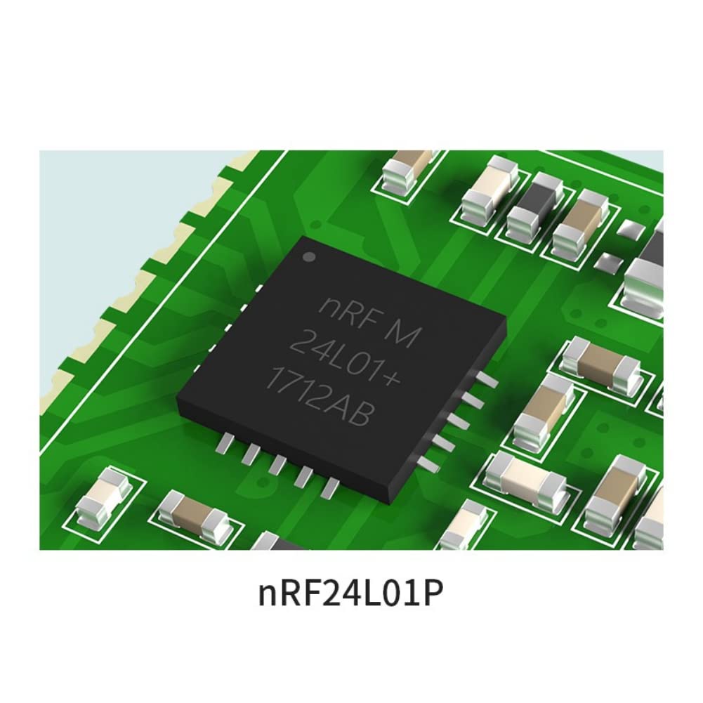 nRF24L01P Wireless Module E01-2G4M27SX 2.4G 27dBm SMD nRF24L01P+PA RF Interface SPI Communication Tx Rx Module