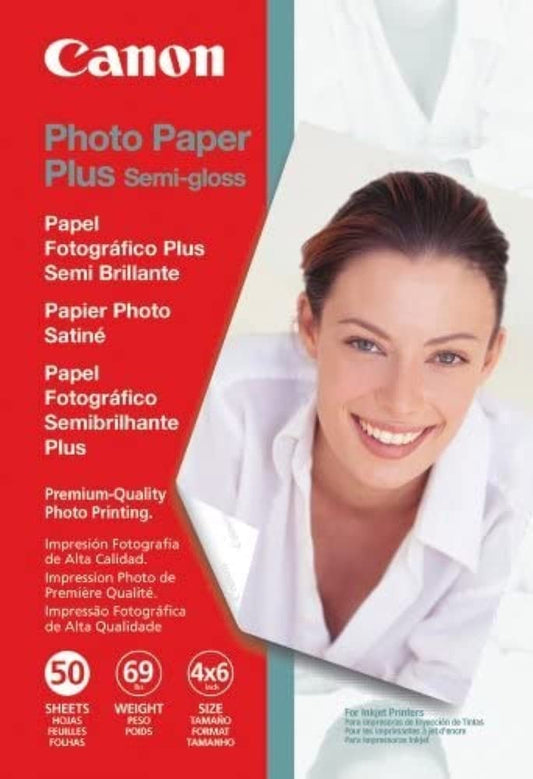 Photo Paper Plus Semi-Gloss, 4 x 6 Inches, 50 Sheets