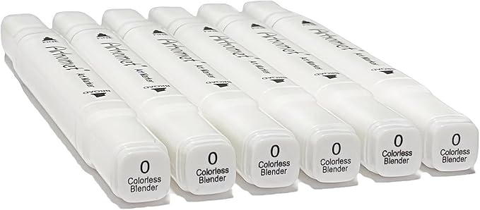 Alcohol Markers Set, Blender Blending Clear Markers Dual Tips