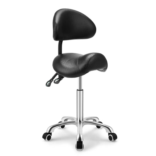 Saddle Stool Rolling Swivel Height