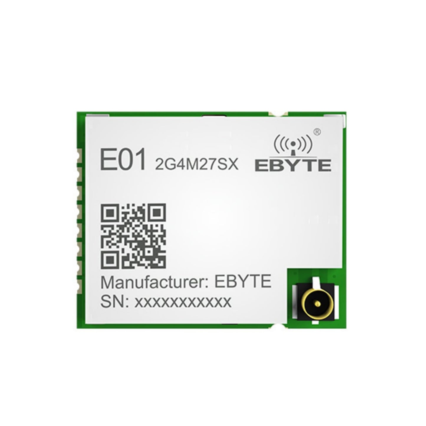 nRF24L01P Wireless Module E01-2G4M27SX 2.4G 27dBm SMD nRF24L01P+PA RF Interface SPI Communication Tx Rx Module