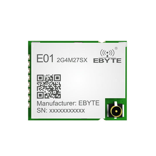 nRF24L01P Wireless Module E01-2G4M27SX 2.4G 27dBm SMD nRF24L01P+PA RF Interface SPI Communication Tx Rx Module