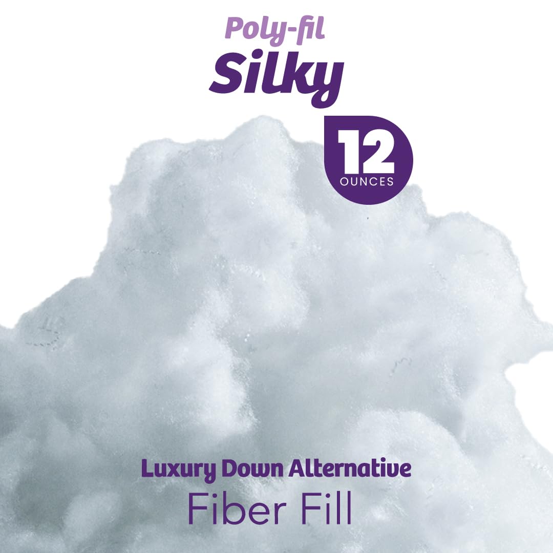 Fairfield Silky Poly-Fil, Premium Polyester Fiber