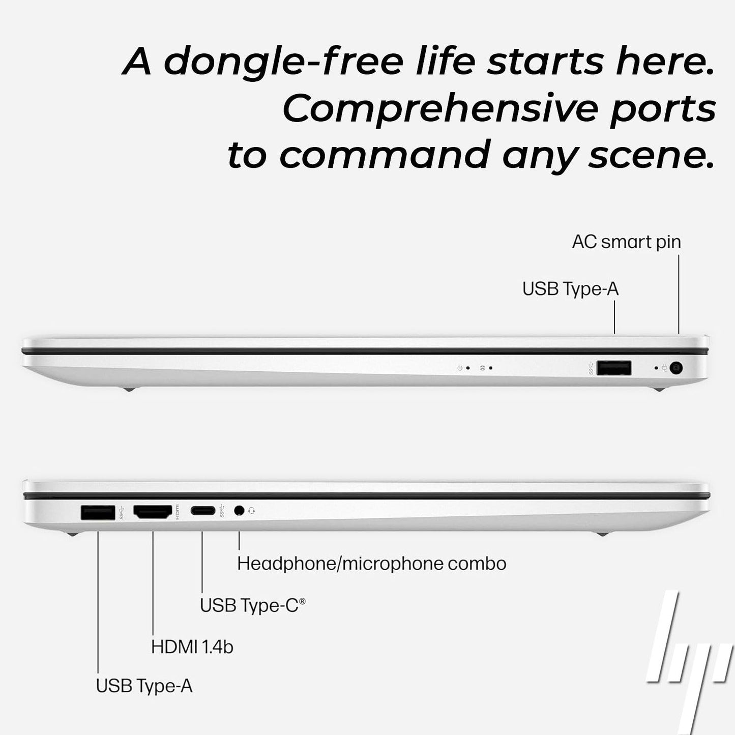 HP 17 inch Business Laptop • 2026 Edition • Latest AMD Ryzen 5 CPU • 16GB RAM - 512GB SSD - 17.3" FHD Display • Copilot + • Long Battery Life • Windows 11 with Office 365 for The Web