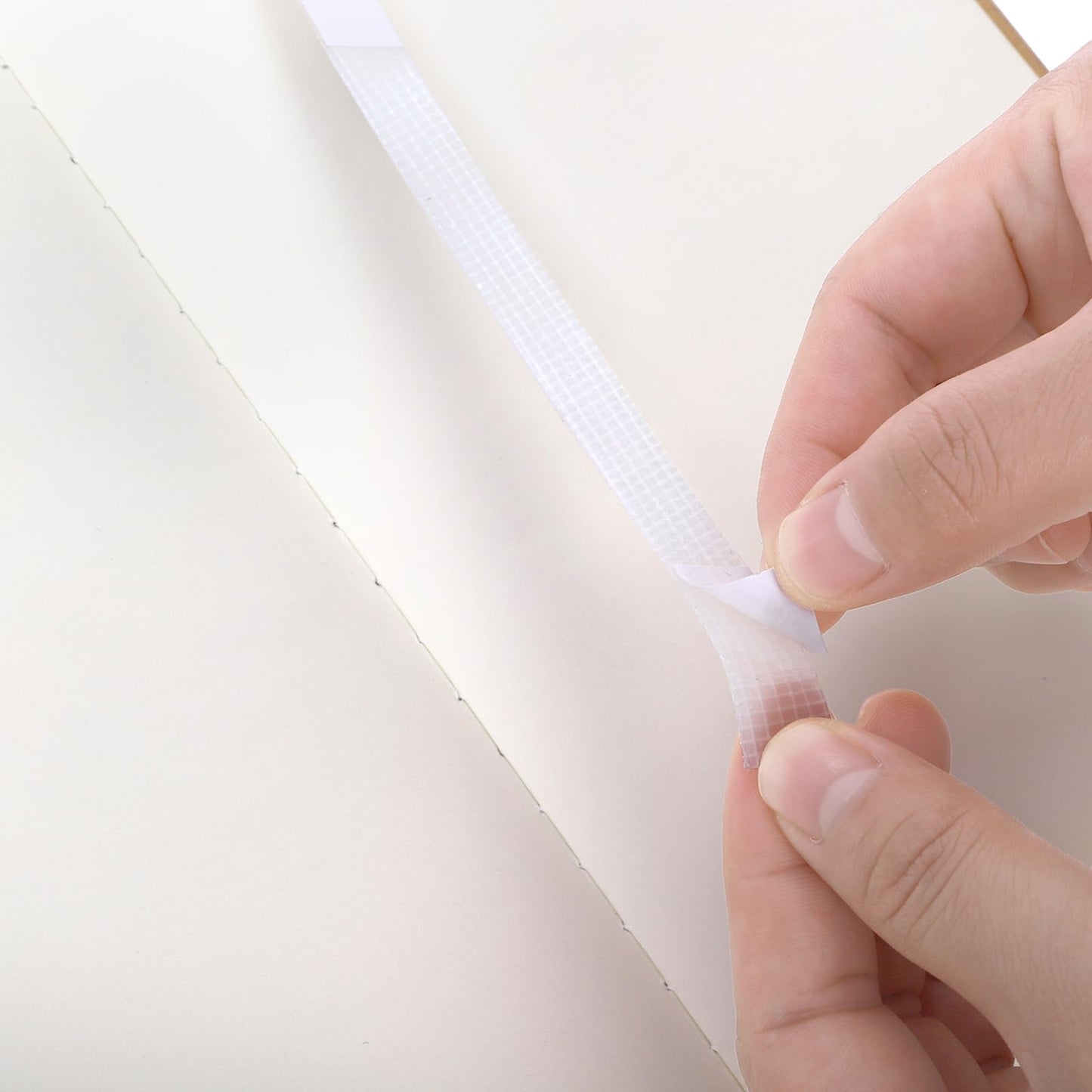 100 Pcs Glue Strips with Mesh Backing