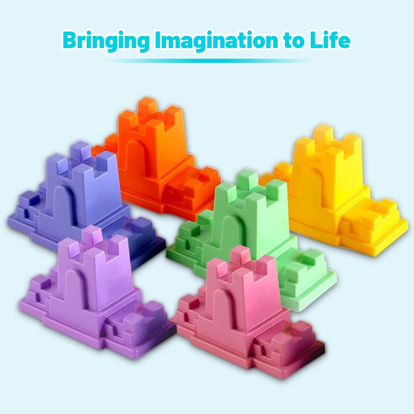 PLA Filament Bundle,  (White &amp; Silver &amp; Pink &amp; Green &amp; Yellow)