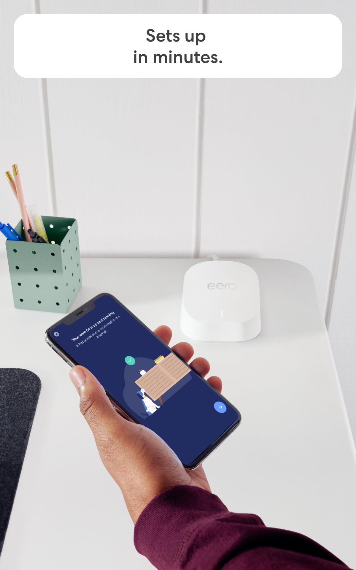 Amazon eero 6+ mesh wifi router - 1-pack