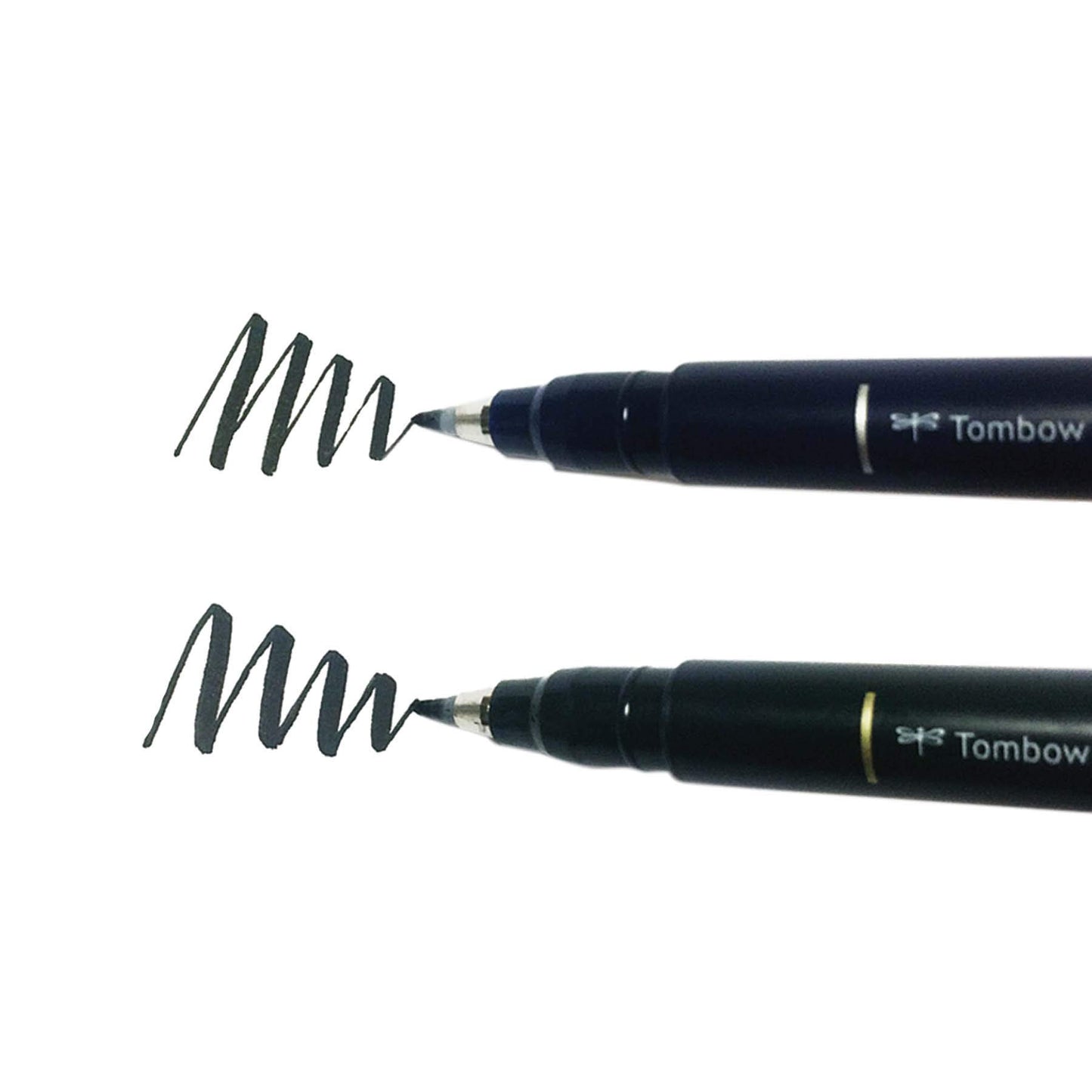 Tombow 62038 Fudenosuke Brush Pen, 2-Pack, calligraphy