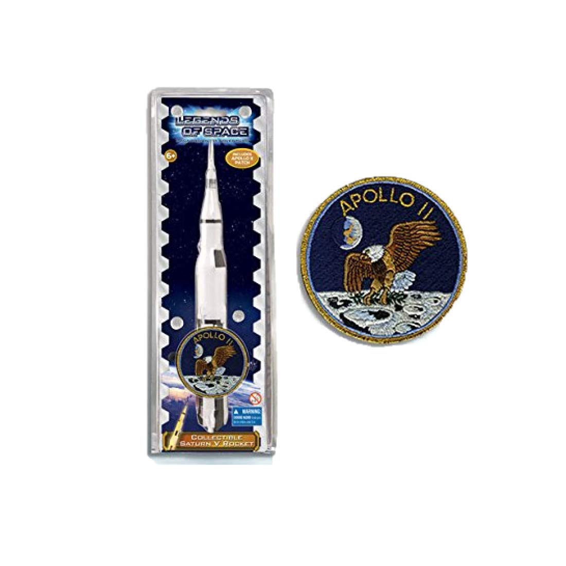 Echo Legends of Space - Saturn V Rocket Set with Apollo II Patch