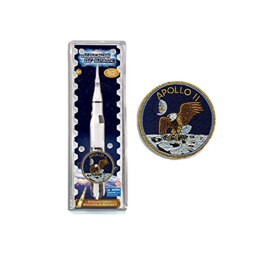 Echo Legends of Space - Saturn V Rocket Set with Apollo II Patch