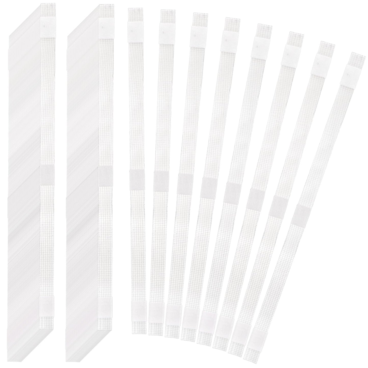 100 Pcs Glue Strips with Mesh Backing