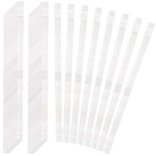 100 Pcs Glue Strips with Mesh Backing