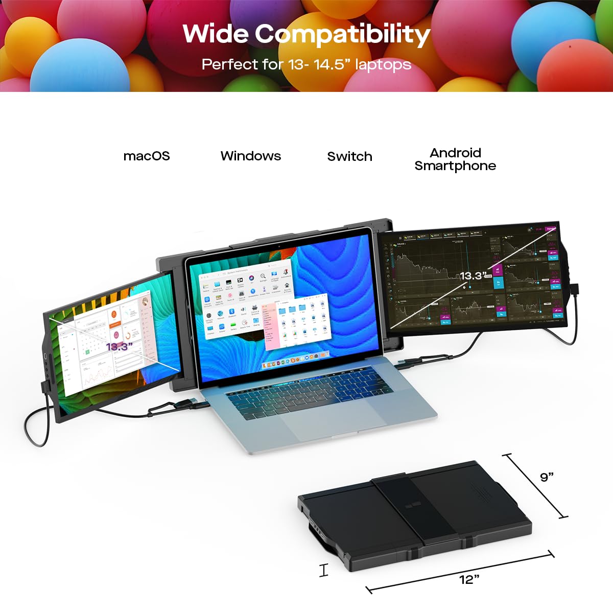 Portable Monitor - Mobile Pixels 13.3'' Trio Monitor