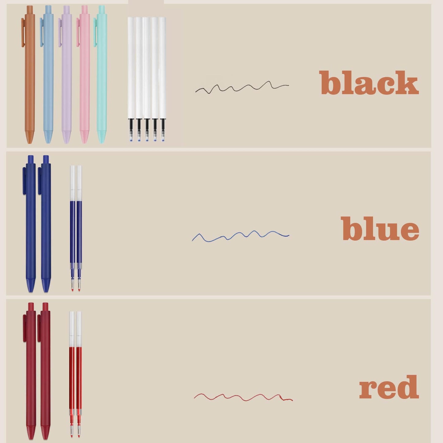 52 Aesthetic School Supplies with Cute Pen Case