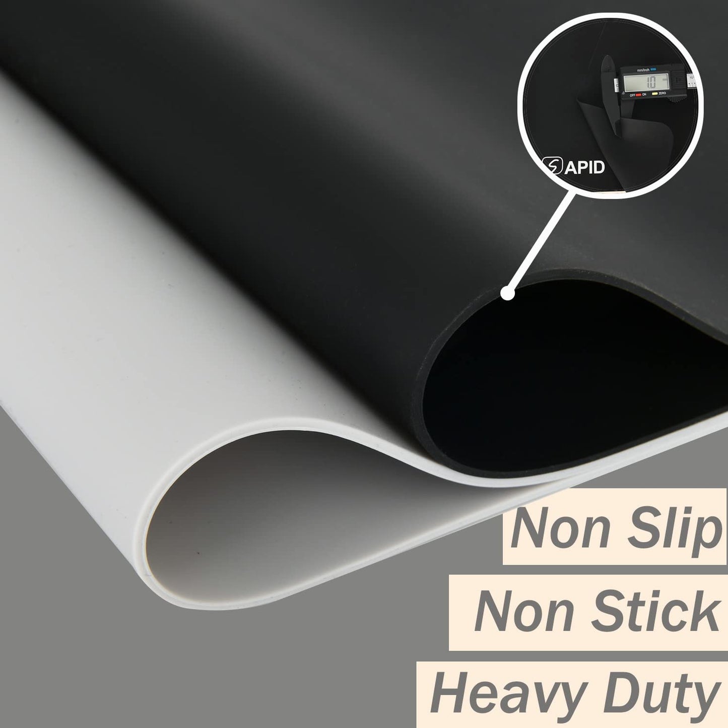 Extra Large Silicone Mat 36" x 24" Place Mats, Heat Resistant Mat