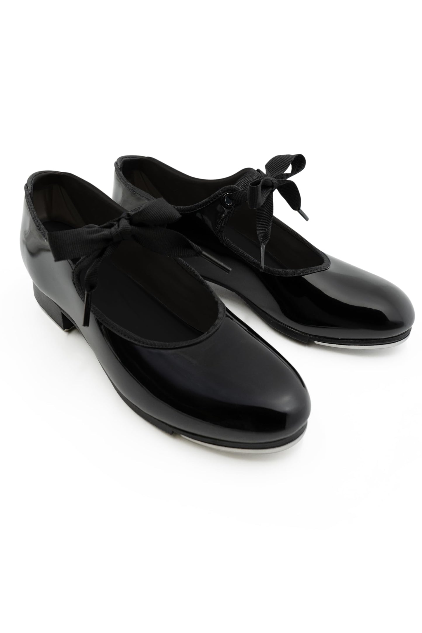 Capezio Jr. Tyette Tap Shoe, Black Patent