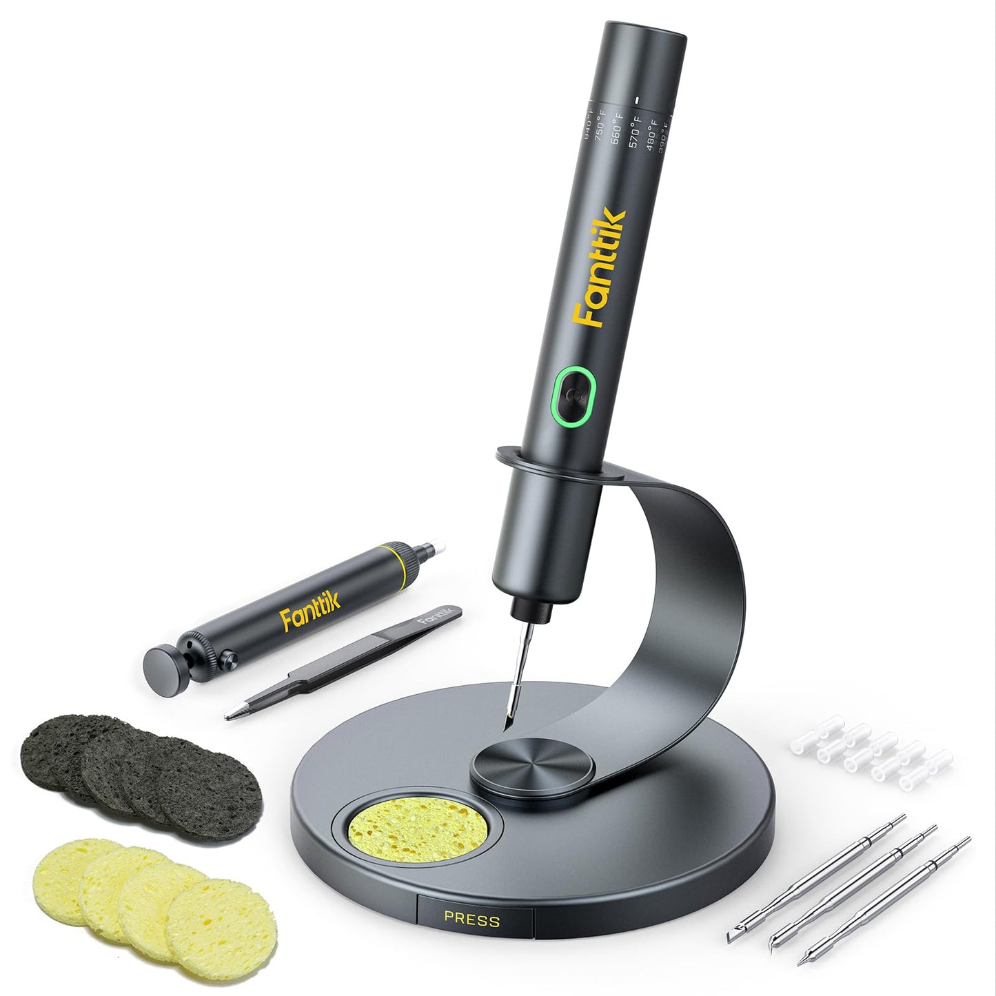 Fanttik T1 Max Soldering Iron Kit, Cordless Soldering Iron