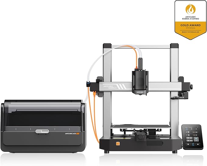 3D Printer Kobra 3 Combo- Anycubic