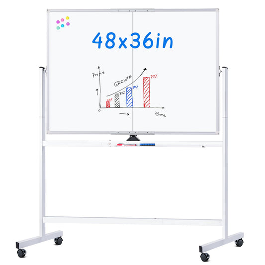 Maxtek Rolling Whiteboard 48 x 36